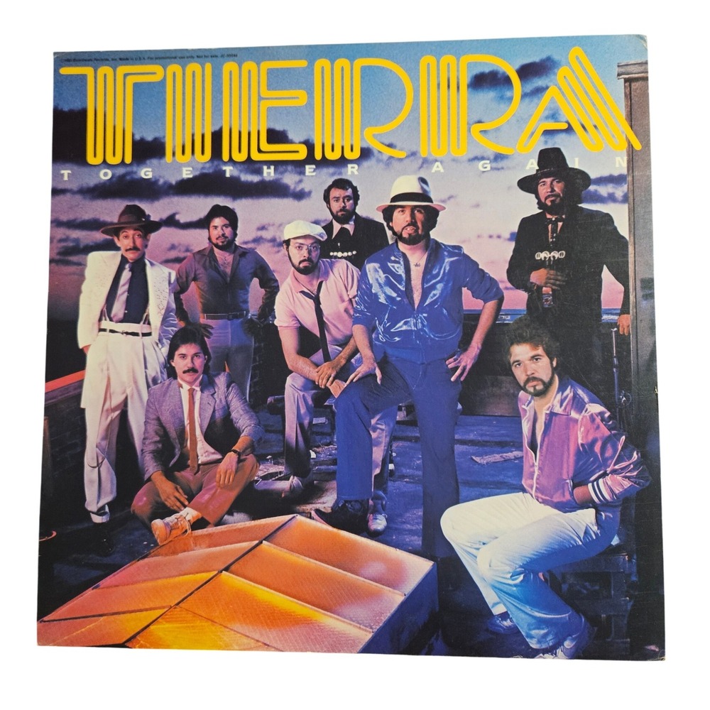 Tierra Together Again 12x12 Album Flat Promo Poster‎ 1981 Record Store Display